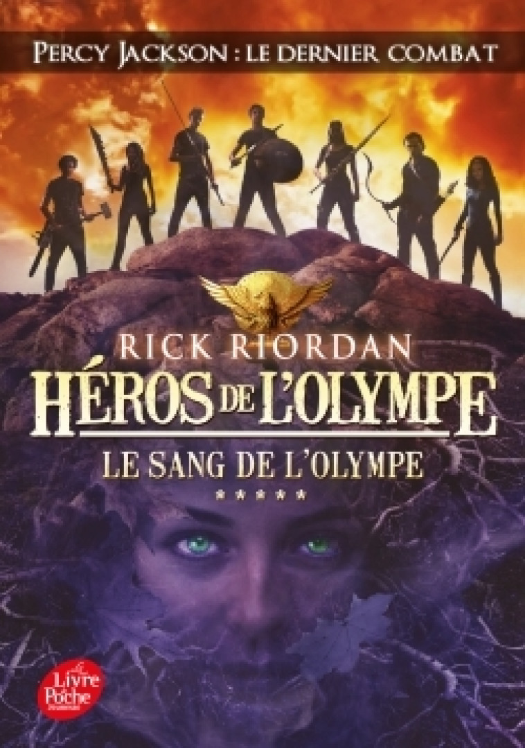 HEROS DE L'OLYMPE T05 - RIORDAN RICK - POCHE JEUNESSE