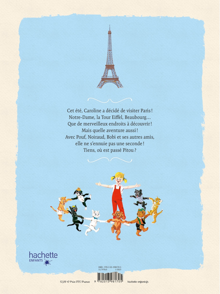 CAROLINE A PARIS  ED 2023 - PROBST PIERRE - HACHETTE ENFANT