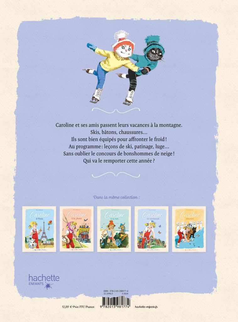 CAROLINE AUX SPORTS D'HIVER - NE - PROBST-P - HACHETTE ENFANT