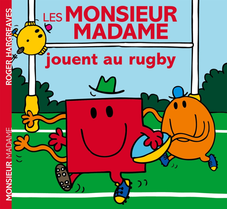 LES MONSIEUR MADAME JOUENT AU RUGBY - HARGREAVES - HACHETTE JEUN.