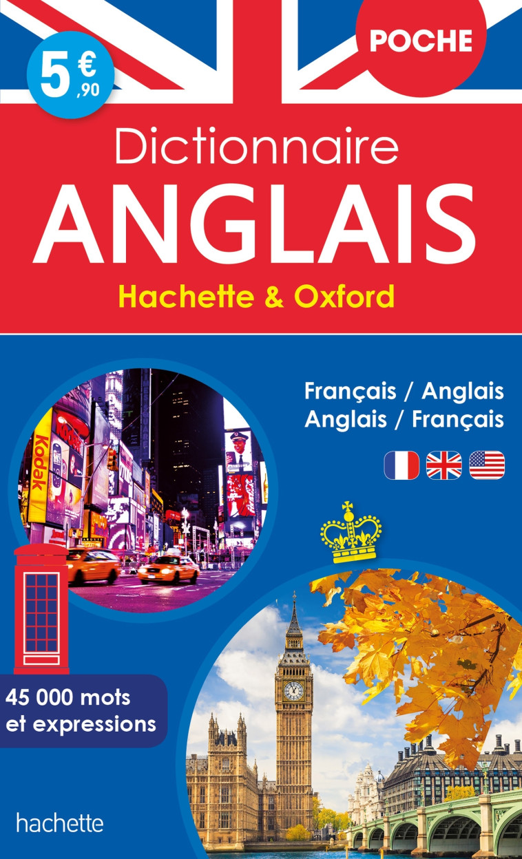 DICTIONNAIRE POCHE ANGLAIS - XXX - HACHETTE EDUC