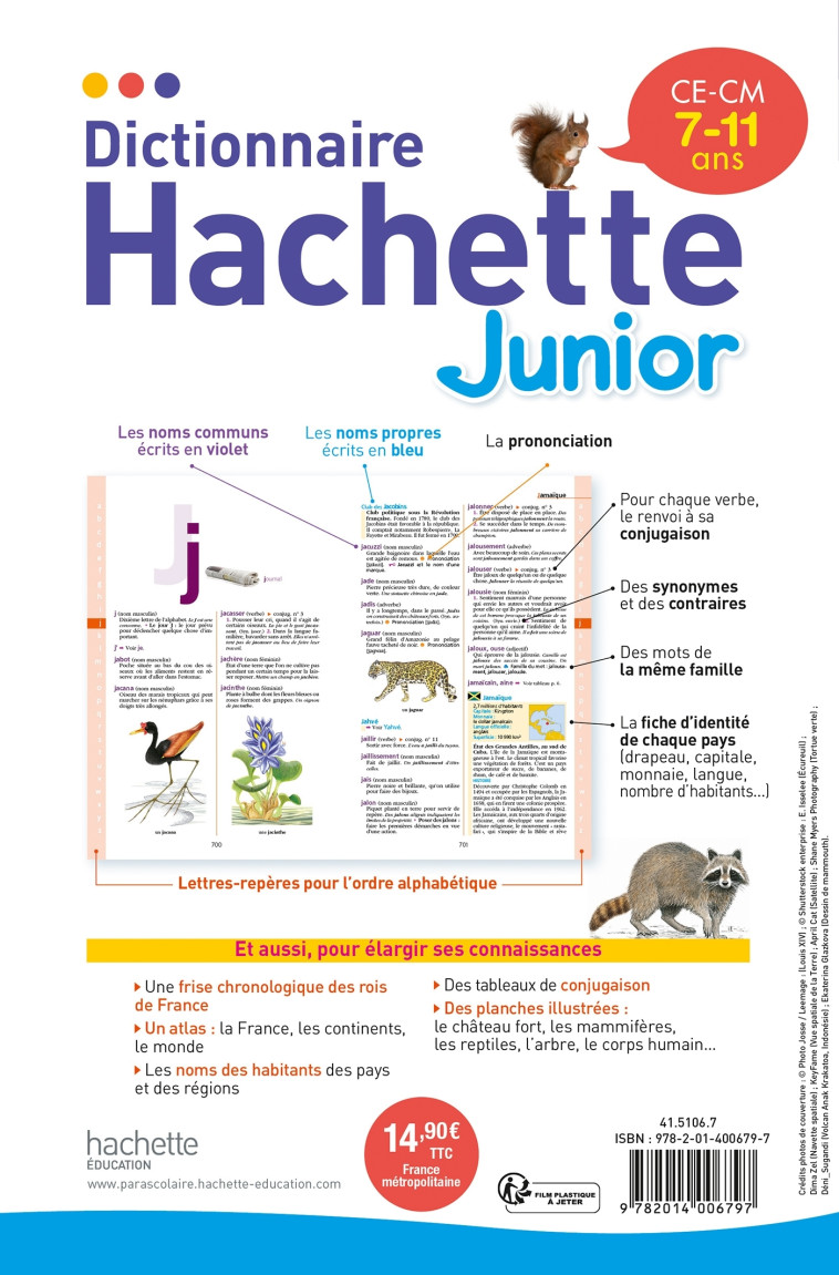 DICTIONNAIRE HACHETTE JUNIOR - XXX - HACHETTE EDUC