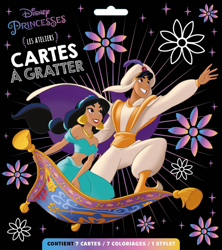 CARTES A GRATTER YASMINE ET ALADDIN - XXX - DISNEY HACHETTE