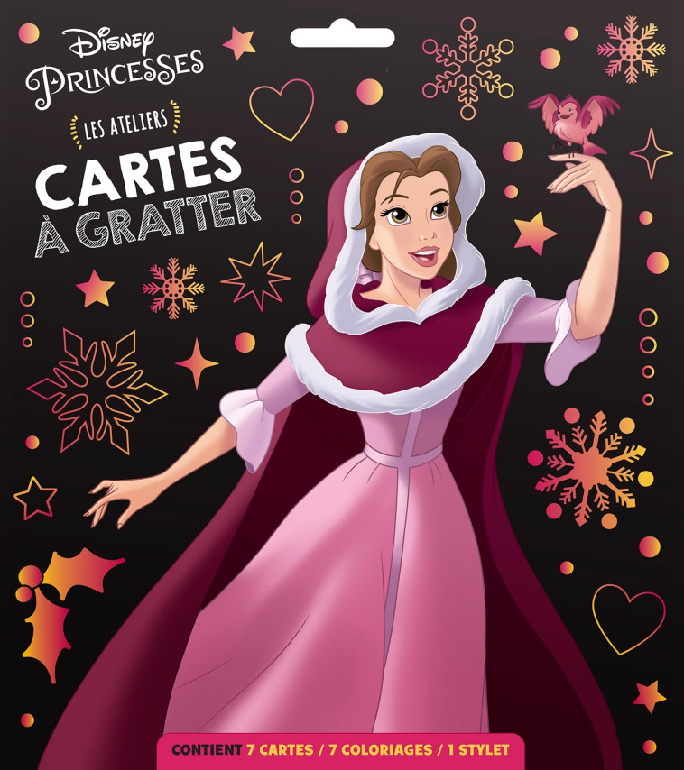 DISNEY PRINCESSES LES ATELIERS CARTES A GRATTER SPECIAL NOEL - XXX - DISNEY HACHETTE