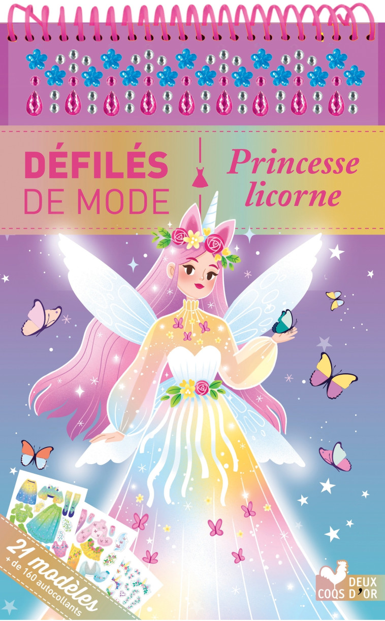 PRINCESSE LICORNE - BLOC A SPIRALE - ORTAL OPHELIE - DEUX COQS D OR