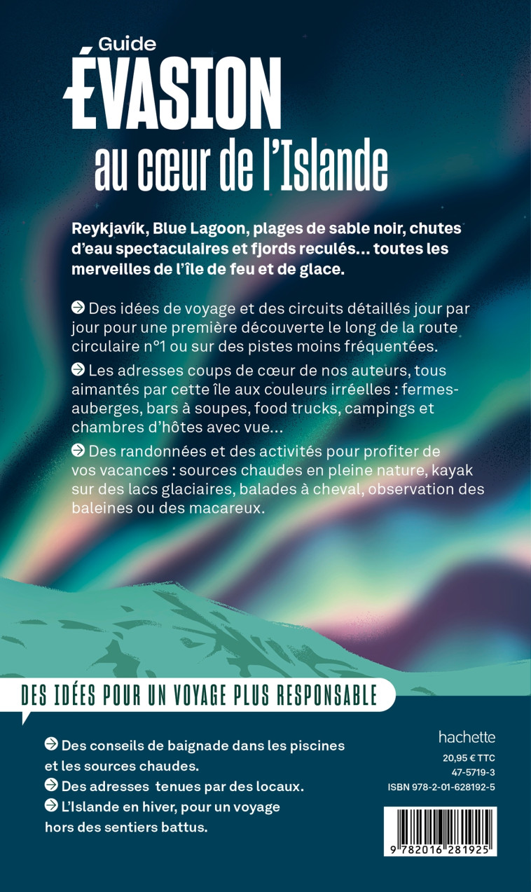 GUIDE EVASION ISLANDE - XXX - HACHETTE TOURI