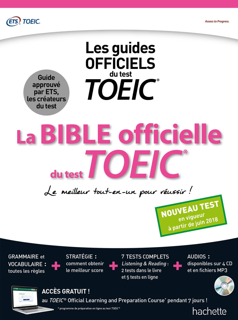 LA BIBLE OFFICIELLE DU TOEIC - XXX - HACHETTE EDUC