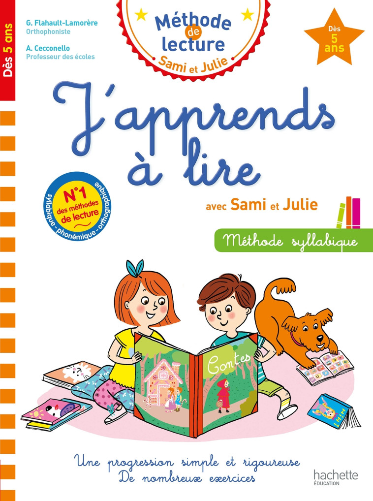 J'APPRENDS A LIRE AVEC SAMI ET JULIE - CECCONELLO - HACHETTE EDUC