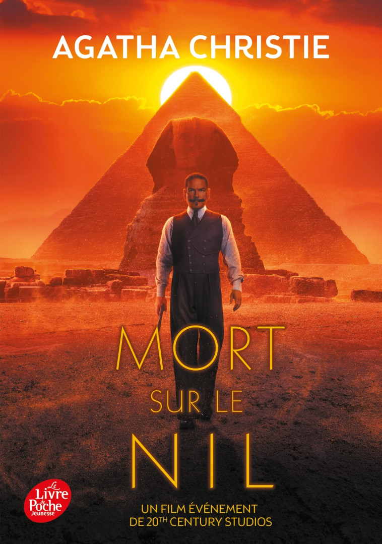 MORT SUR LE NIL  - COUVERTURE FILM - CHRISTIE AGATHA - POCHE JEUNESSE