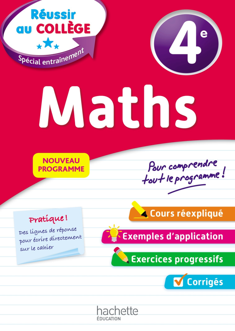 MATHS 4E 2019 - SARNETTE/FAUVERGUE - HACHETTE EDUC