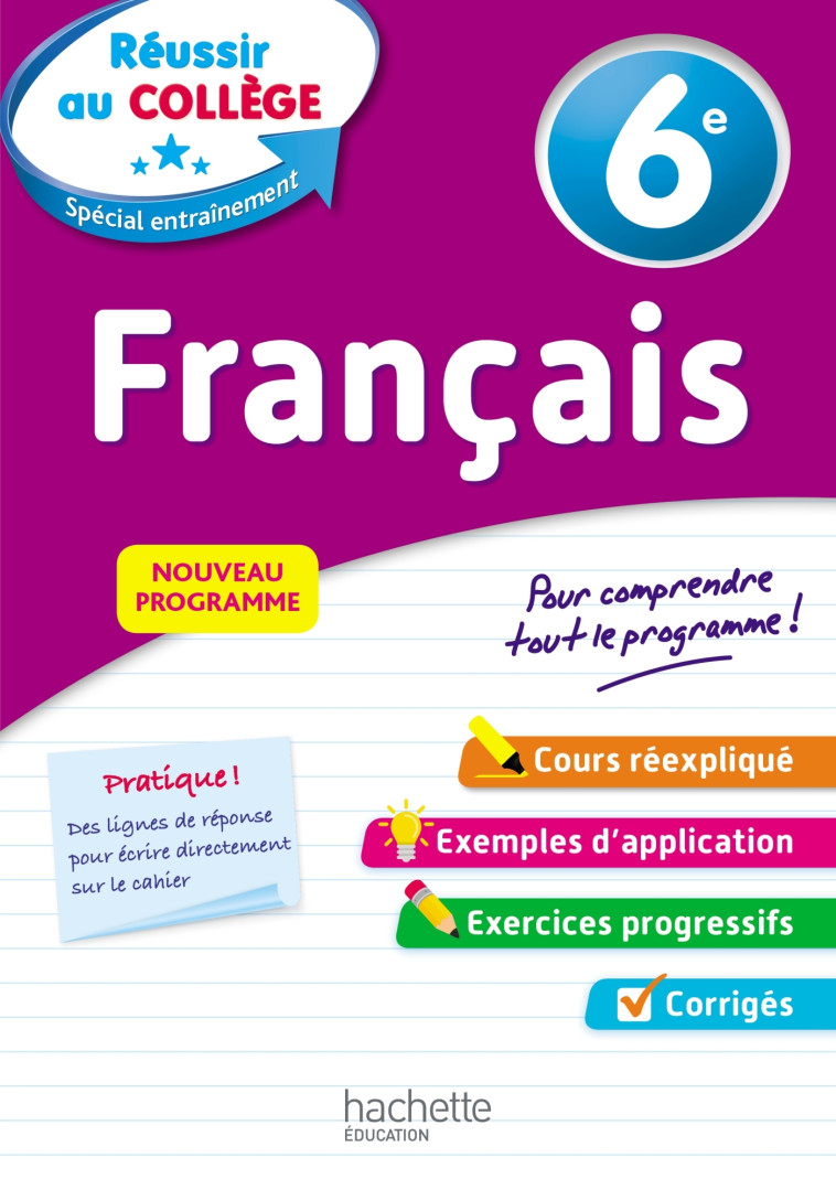 FRANCAIS 6E 2019 - LISLE ISABELLE - HACHETTE EDUC