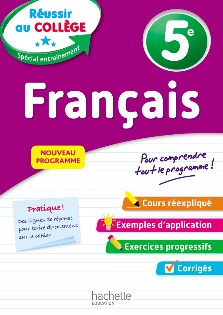 FRANCAIS 5E 2019 - LISLE ISABELLE - HACHETTE EDUC