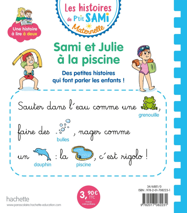 SAMI ET JULIE A LA PISCINE - ALBERTIN/DUFRENEY - HACHETTE EDUC