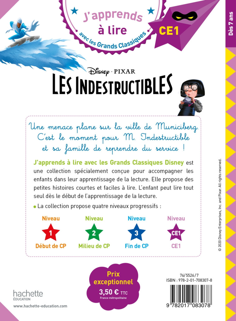 LES INDESTRUCTIBLES CE1 - ALBERTIN ISABELLE - HACHETTE EDUC