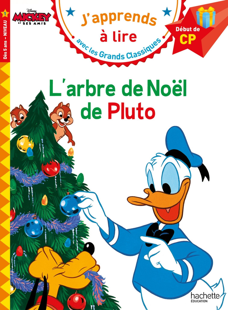 L'ARBRE DE NOEL DE PLUTO CP NIVEAU 1 - ALBERTIN ISABELLE - HACHETTE EDUC