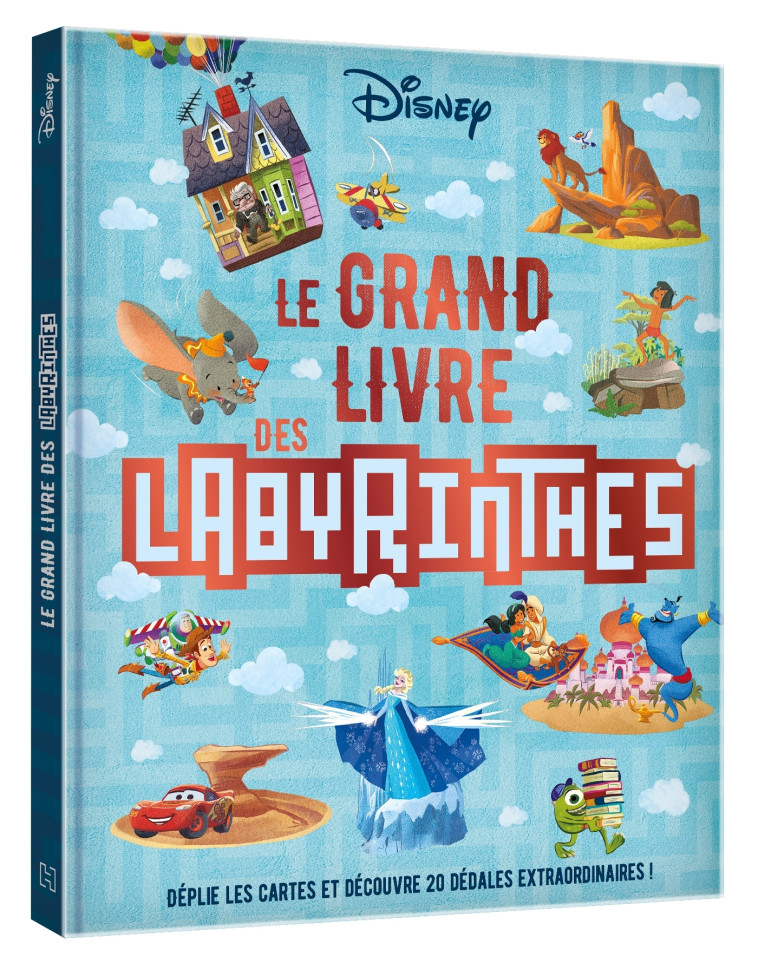 LE GRAND LIVRE DES LABYRINTHES - XXX - DISNEY HACHETTE