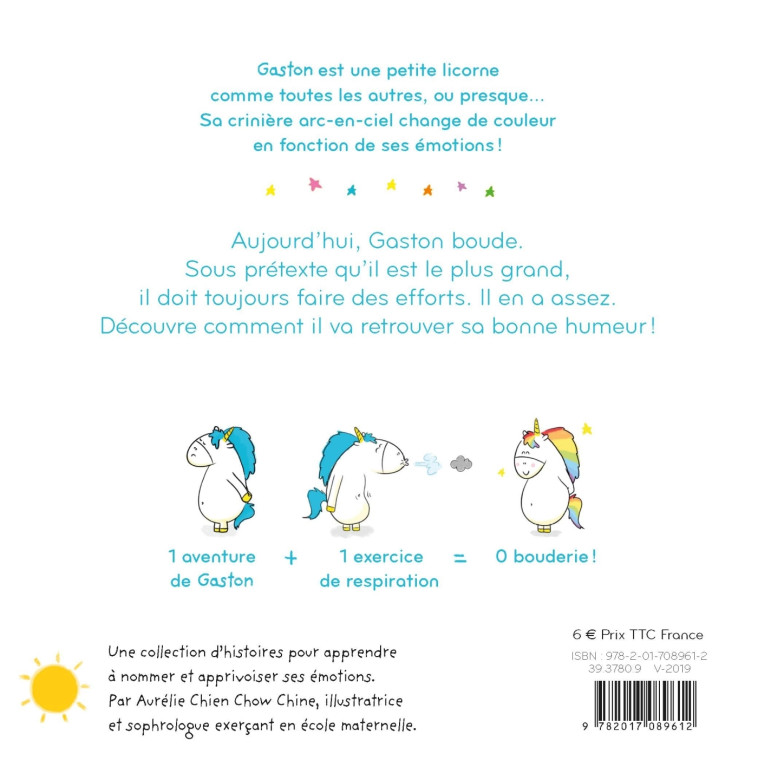 GASTON JE BOUDE - CHIEN CHOW CHINE A. - HACHETTE ENFANT