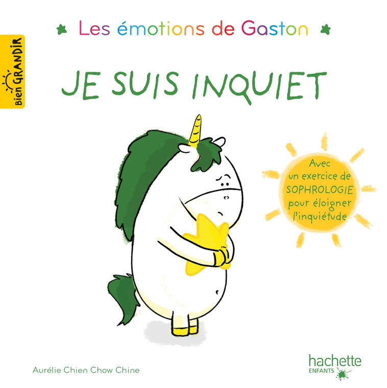 LES EMOTIONS DE GASTON JE SUIS INQUIET - CHIEN CHOW CHINE A. - HACHETTE ENFANT