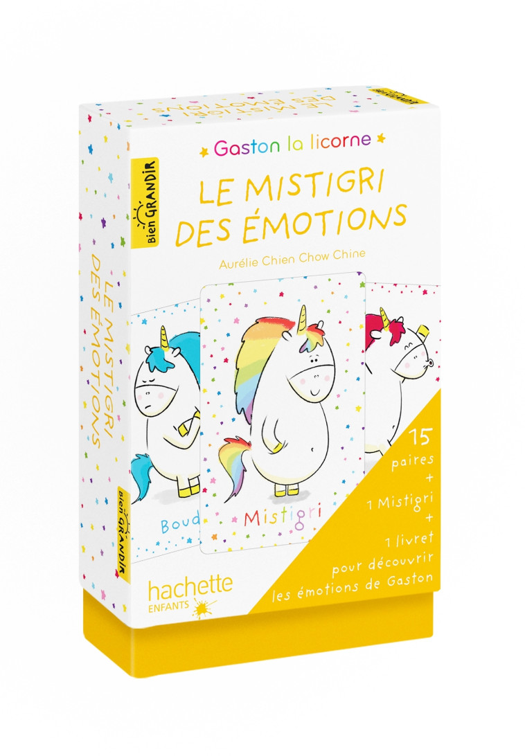 GASTON LE MISTIGRI DES EMOTIONS - CHIEN CHOW CHINE A. - HACHETTE ENFANT