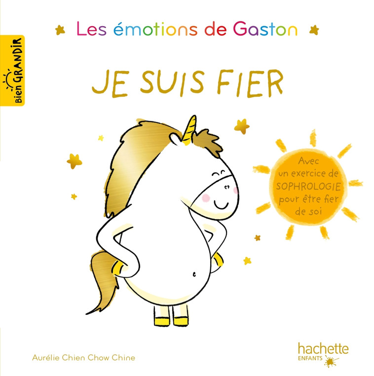 LES EMOTIONS DE GASTON - JE SUIS FIER - CHIEN CHOW CHINE A. - HACHETTE ENFANT