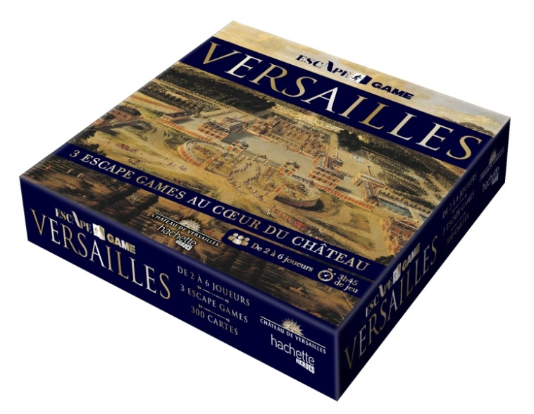 ESCAPE GAME CHATEAU DE VERSAILLES - LESPARRE PATRICE - HACHETTE HEROES