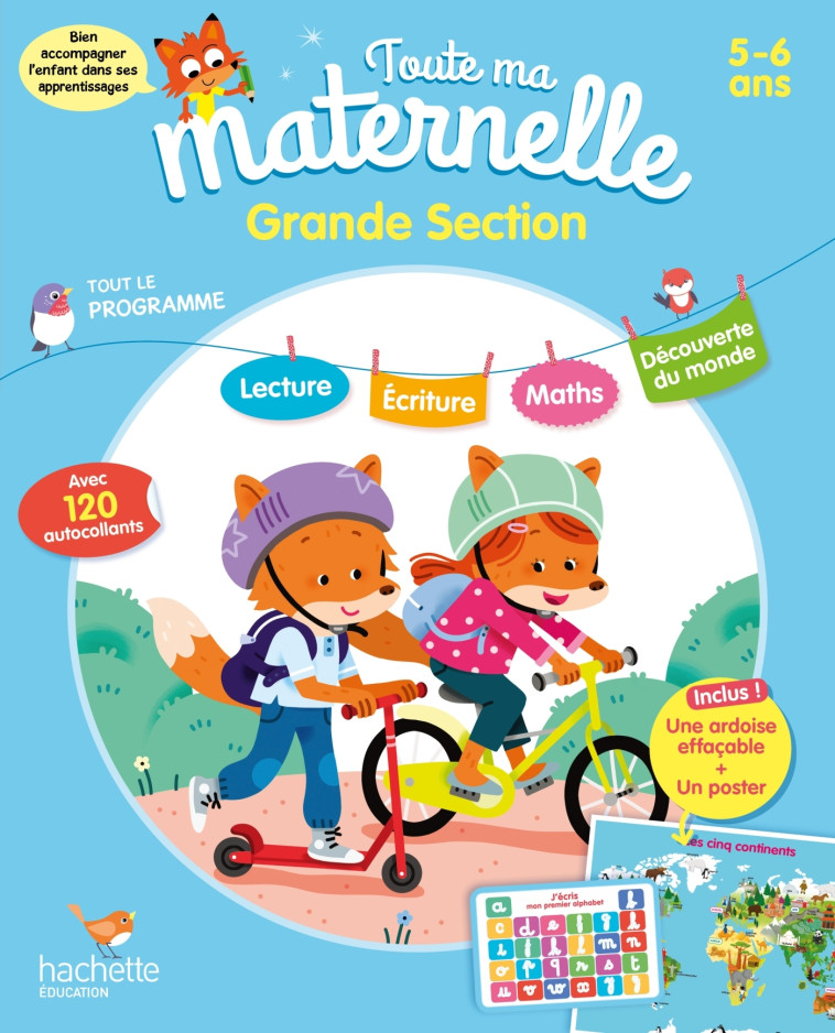 TOUTE MA MATERNELLE- GRANDE SECTION 5-6 ANS - BLANDINO GUY - HACHETTE EDUC