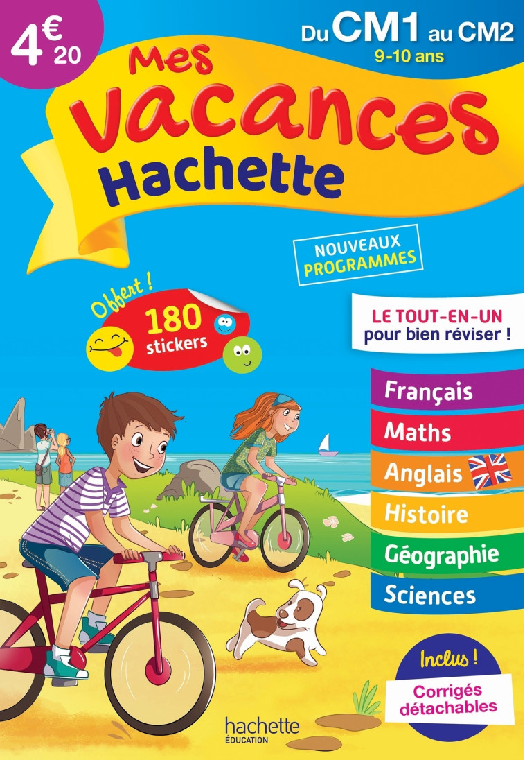 MES VACANCES HACHETTE CM1/CM2 - SIMON/ROCARD/BERLION - HACHETTE EDUC