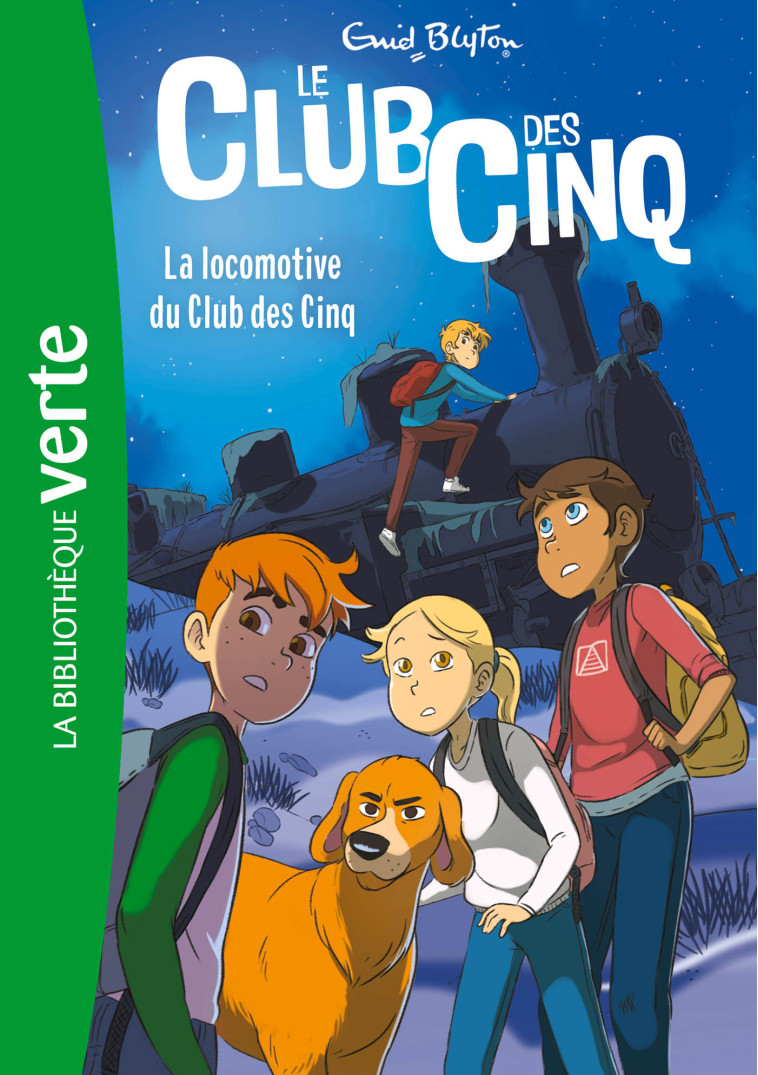 LE CLUB DES CINQ T14 LA LOCOMOTIVE DU CLUB DES CINQ - BLYTON ENID - HACHETTE JEUN.