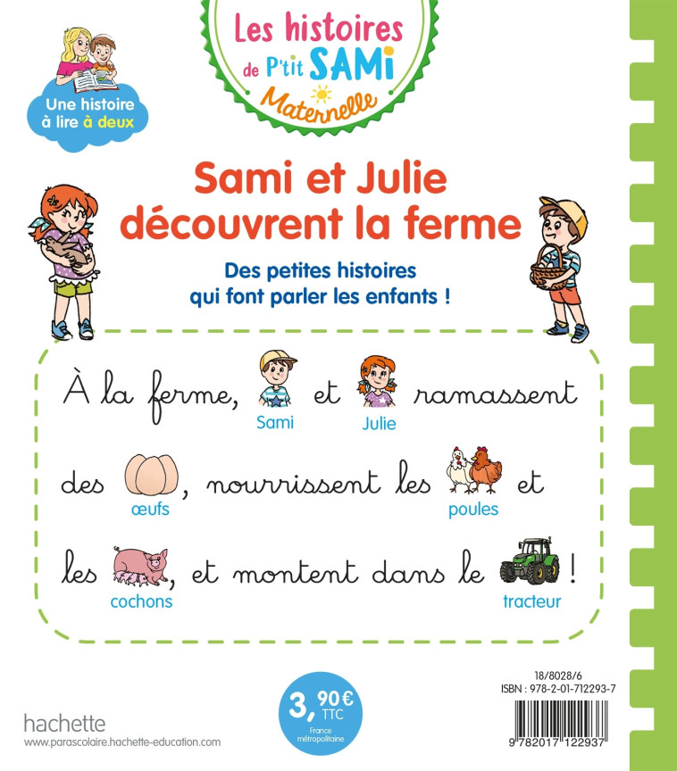 SAMI ET JULIE DECOUVRENT LA FERME - CLERY/THERAULAZ - HACHETTE EDUC