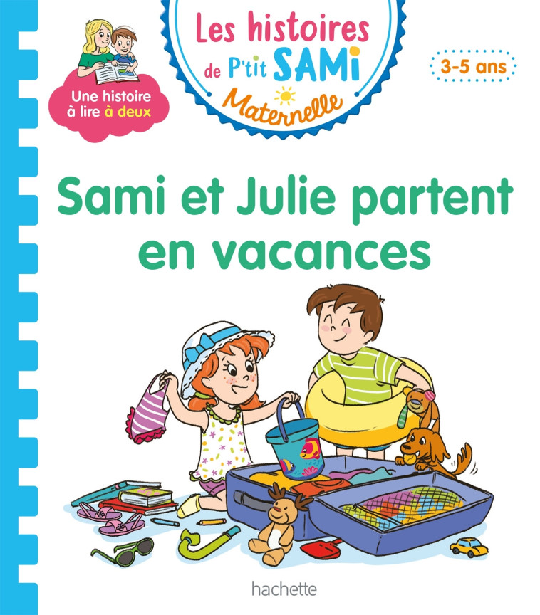 SAMI ET JULIE PARTENT EN VACANCES PANNEAU EVEIL ETAGERE E - CLERY/THERAULAZ - HACHETTE EDUC