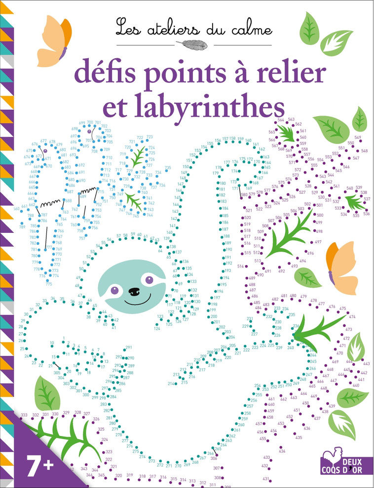 DEFIS POINTS A RELIER ET LABYRINTHES 7+ - XXX - DEUX COQS D OR