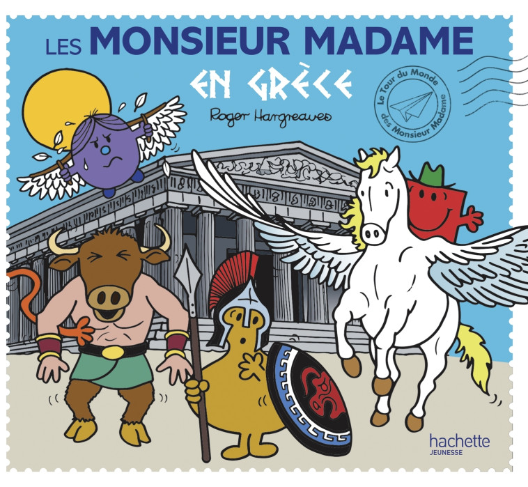 LES MONSIEUR MADAME EN GRECE - HARGREAVES ADAM - HACHETTE JEUN.