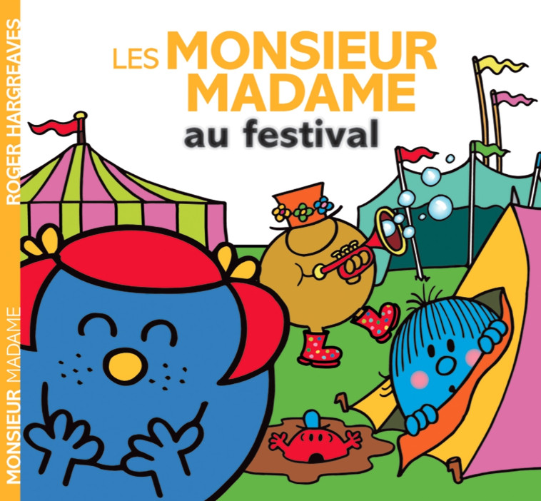 LES MONSIEUR MADAME AU FESTIVAL - HARGREAVES ADAM - HACHETTE JEUN.