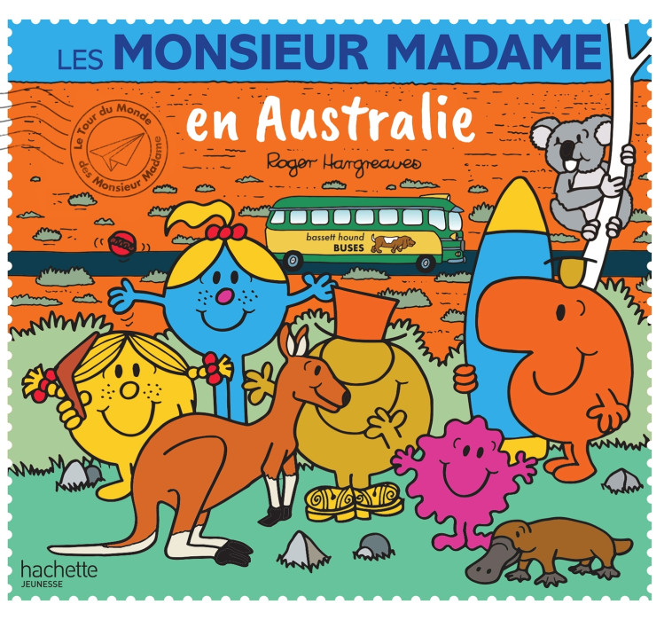 LES MONSIEUR MADAME EN AUSTRALIE - HARGREAVES ADAM - HACHETTE JEUN.