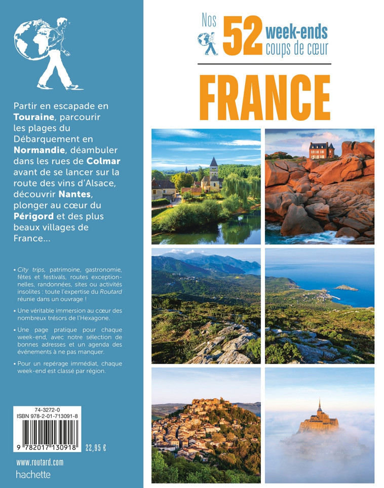 NOS 52 WEEK-ENDS COUPS DE COEUR EN FRANCE - XXX - HACHETTE TOURI