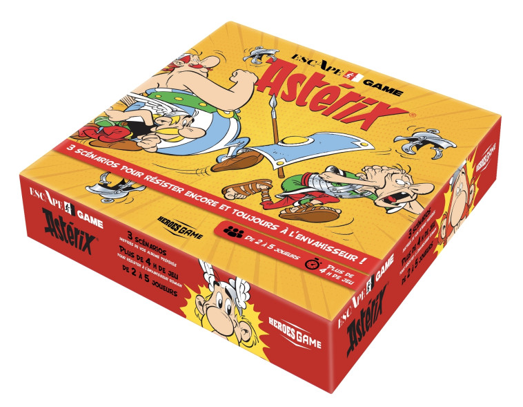 ESCAPE GAME ASTERIX - MALANDAIN EMILIE - HACHETTE HEROES