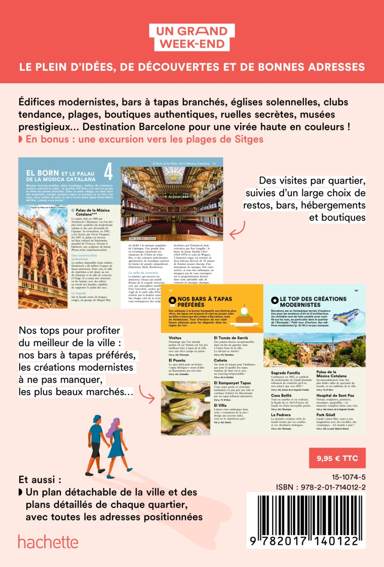 GUIDE UN GRAND WEEK-END A BARCELONE - XXX - HACHETTE TOURI