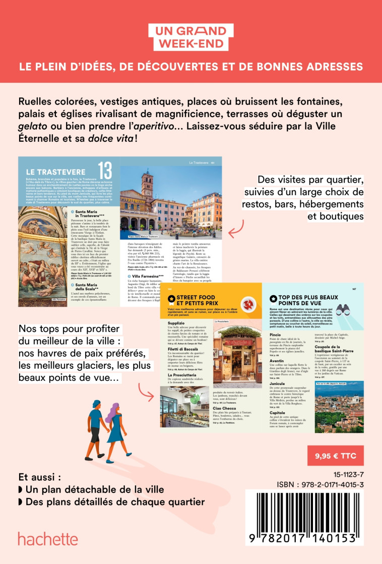 GUIDE UN GRAND WEEK-END A ROME - XXX - HACHETTE TOURI