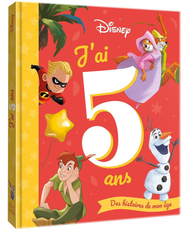 DES HISTOIRES DE MON AGE 5 ANS - XXX - DISNEY HACHETTE