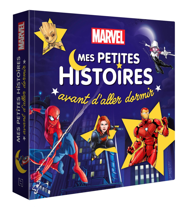 MES PETITES HISTOIRES AVANT D'ALLER DORMIR MARVEL - XXX - DISNEY HACHETTE