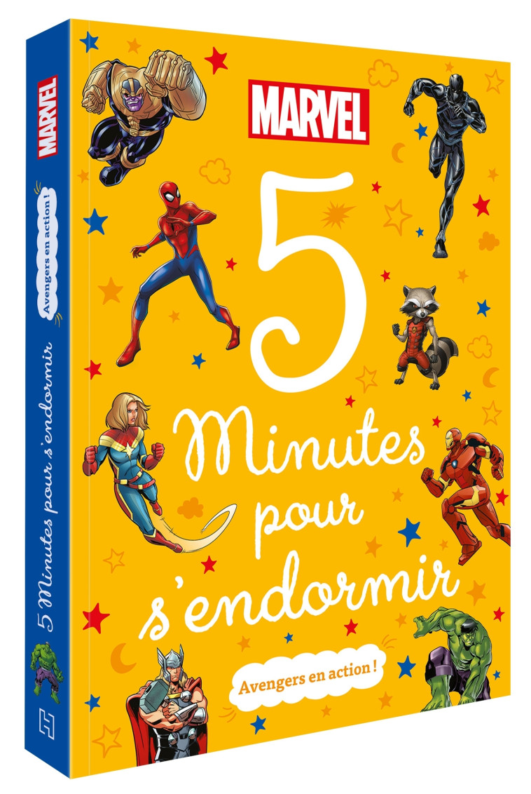 5 MINUTES POUR S'ENDORMIR AVENGERS EN ACTION - XXX - DISNEY HACHETTE