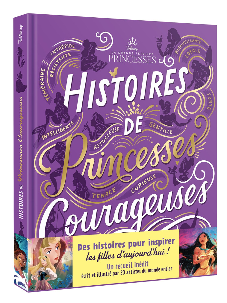 HISTOIRES DE PRINCESSES COURAGEUSES - XXX - DISNEY HACHETTE