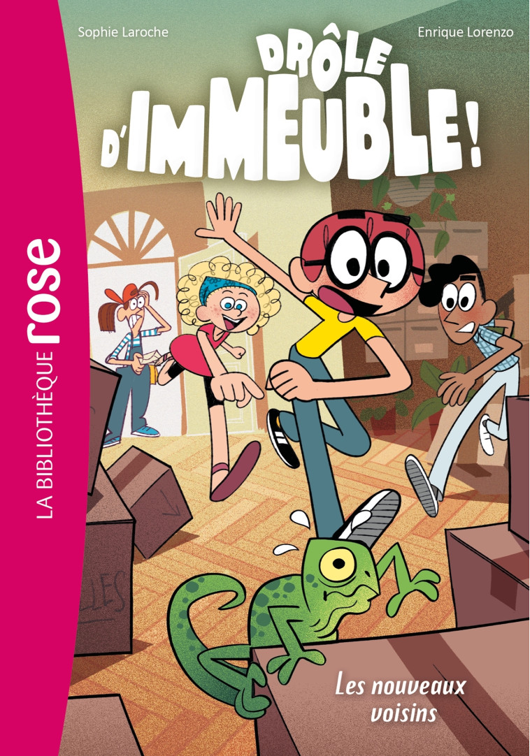 DROLE D'IMMEUBLE T01 LES NOUVEAUX VOISINS - LAROCHE/LORENZO - HACHETTE JEUN.