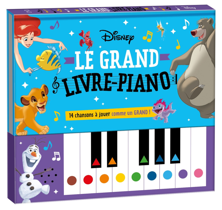 DISNEY CLASSIQUES - LIVRE PIANO - XXX - DISNEY HACHETTE