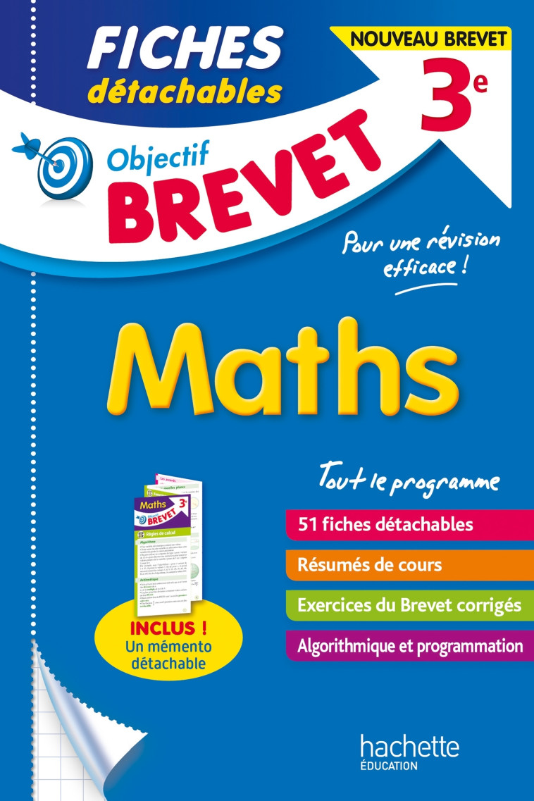 MATHS 3E FICHES 2021 - CLAMART NICOLAS - HACHETTE EDUC