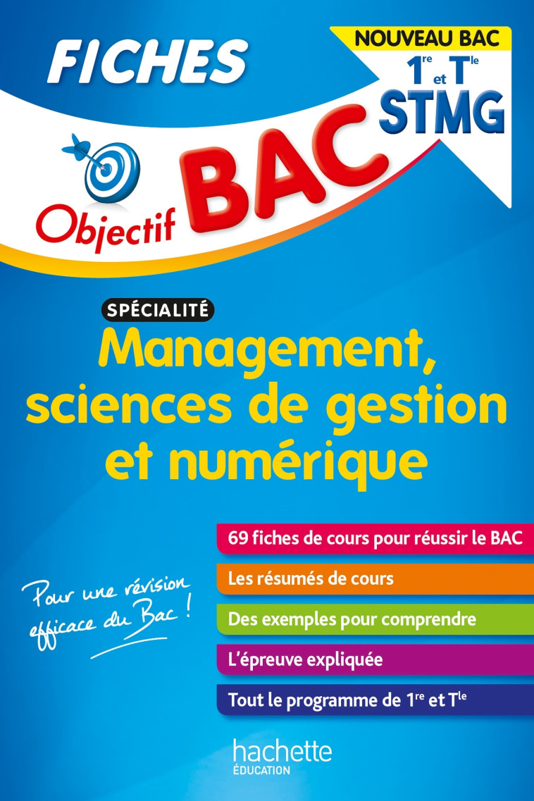 SPECIALITE MANAGEMENT SCIENCES DE GESTION ET NUMERIQUE FICHES 1RE/TLE 2021 - BLOCH - HACHETTE EDUC