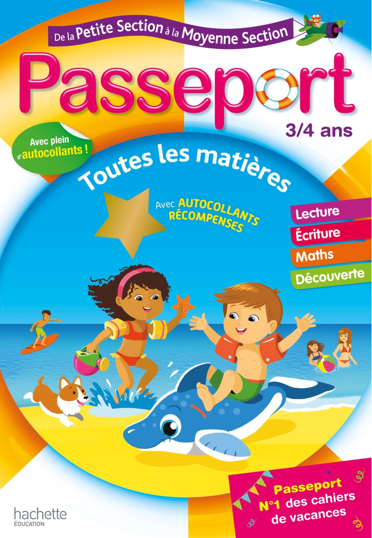 PASSEPORT DE LA PETITE A LA MOYENNE SECTION - POURE/EXBRAYAT - HACHETTE EDUC