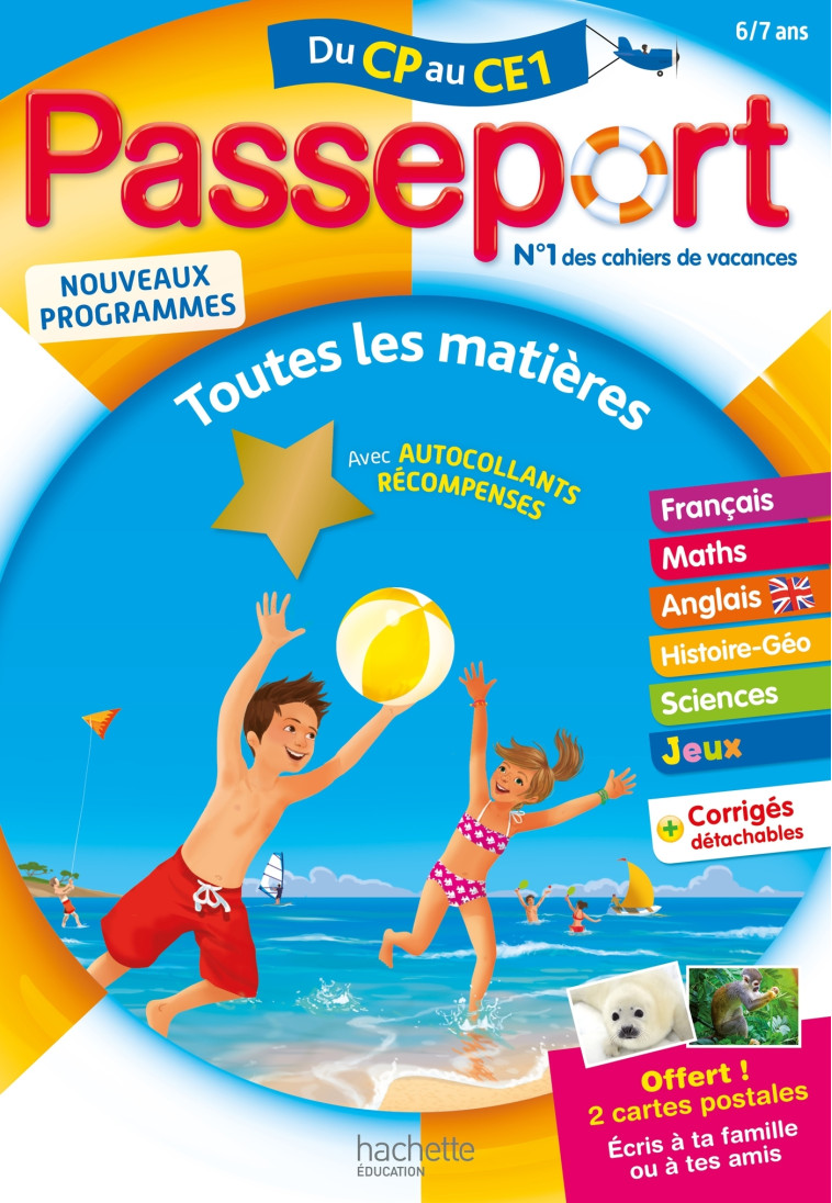 PASSEPORT DU CP AU CE1 - BOURGOUINT/PRESSE - HACHETTE EDUC