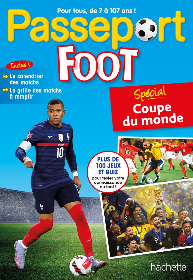 PASSEPORT FOOT SPECIAL COUPE DU MONDE - BONAMY ETIENNE - HACHETTE EDUC