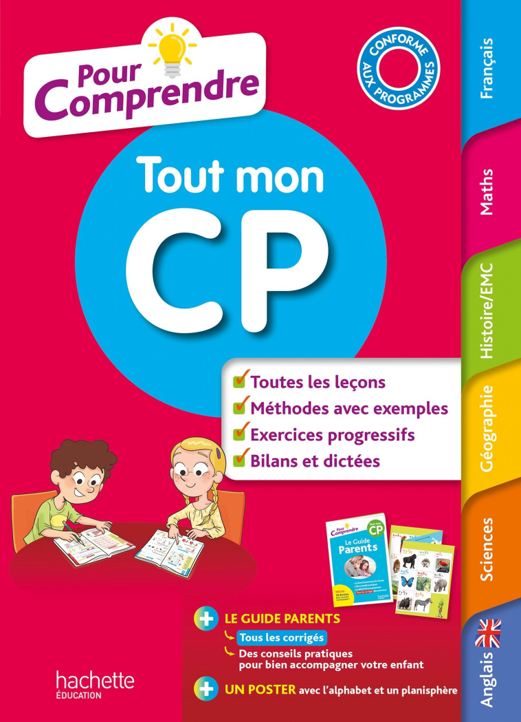 POUR COMPRENDRE TOUT MON CP 2021 - BODEAU/CHATELAIN - HACHETTE EDUC